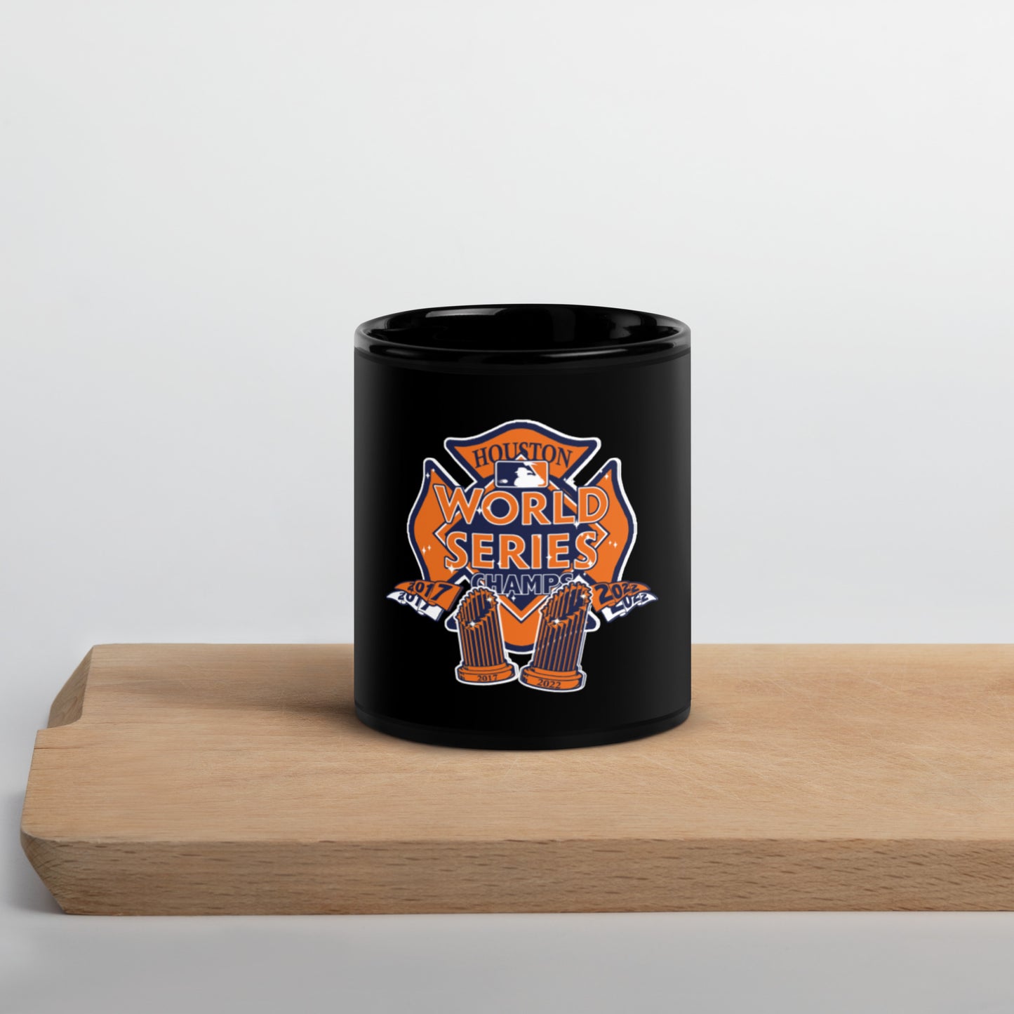 World Series 2022 Black Glossy Mug