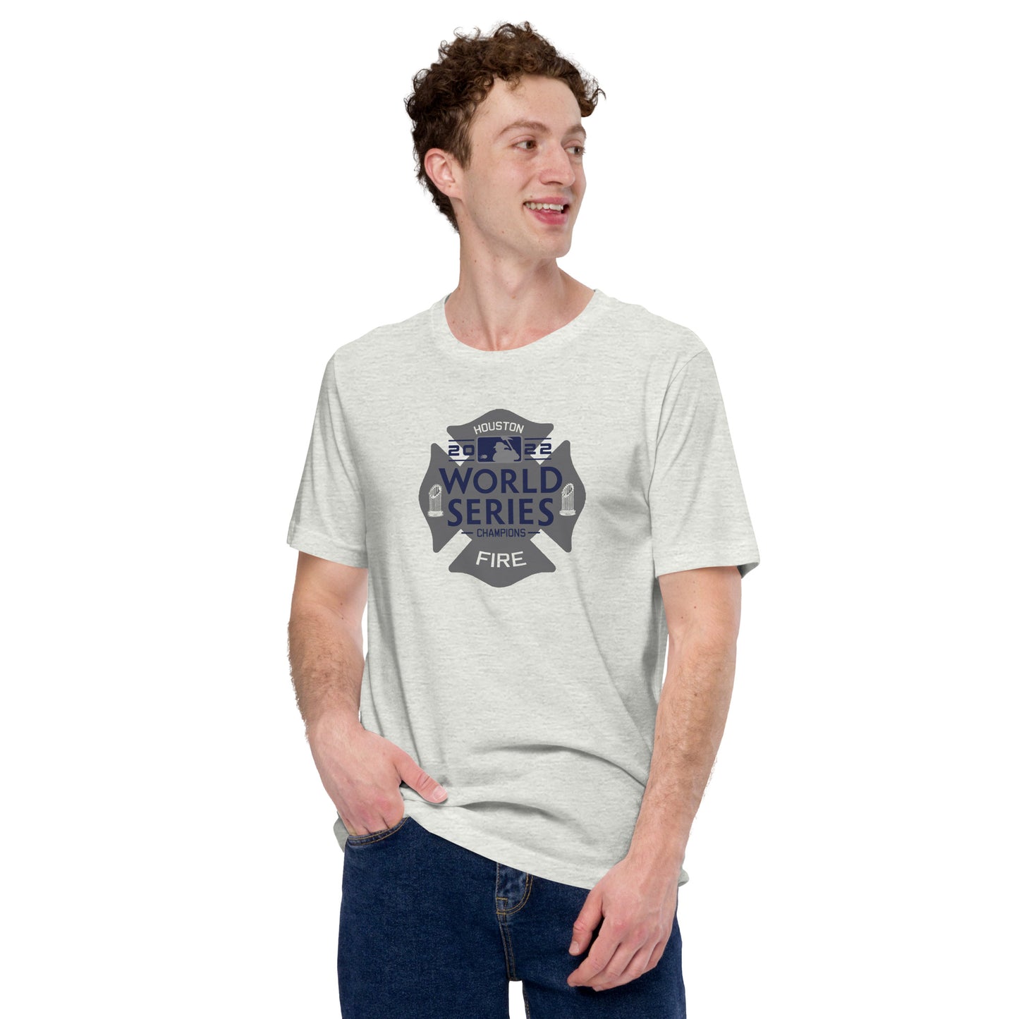 HFD WORLD SERIES THEMED HOUSTON FIRE Unisex t-shirt