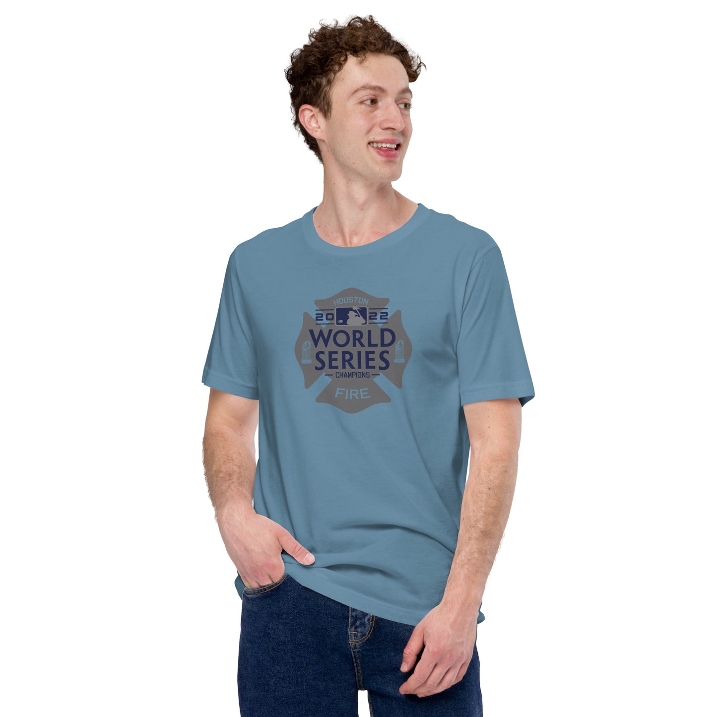 HFD WORLD SERIES THEMED HOUSTON FIRE Unisex t-shirt