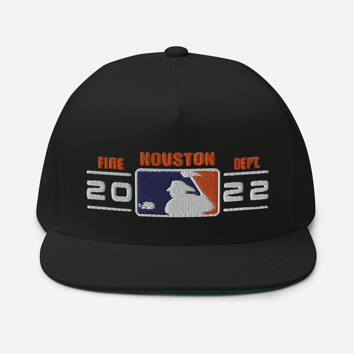 HOUSTON FIRE 2022 WS EDITION BASEBALL THEMED Flat Bill Cap