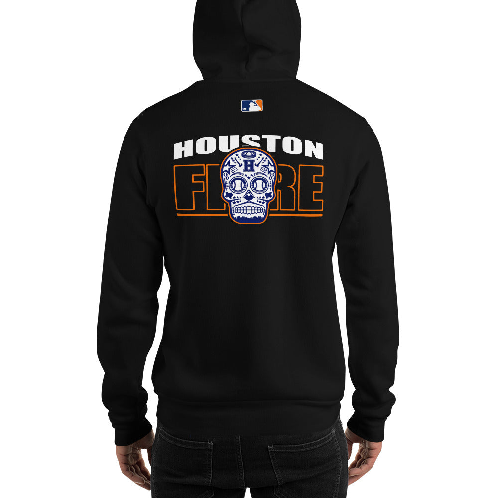 SUGAR SKULL HOUSTON FIRE Unisex Hoodie