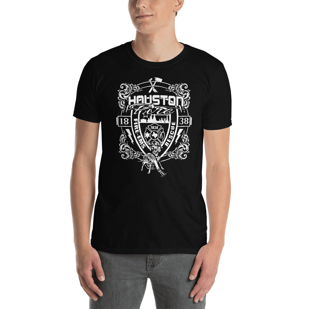 HOUSTON FIRE SHIELD DOG SHIRT