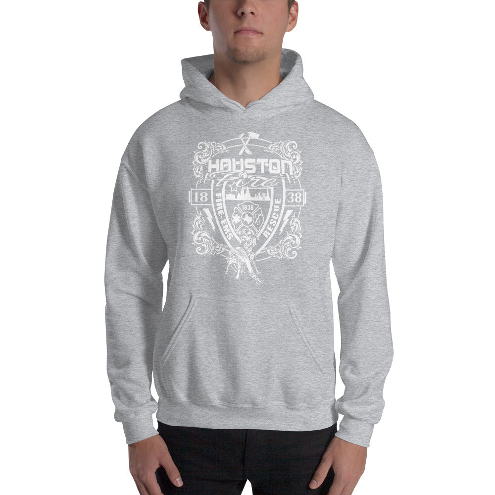 HOUSTON FIRE SHIELD UNISEX HOODIE