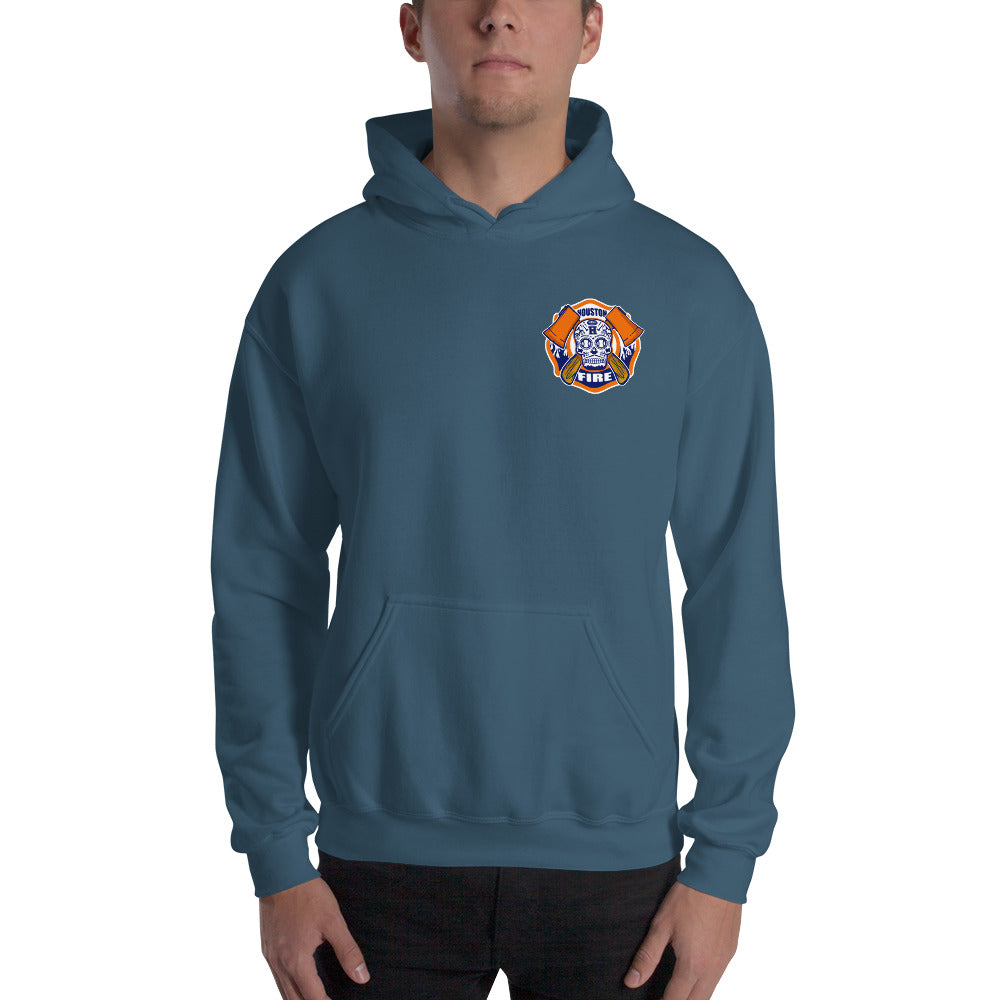 SUGAR SKULL HOUSTON FIRE Unisex Hoodie