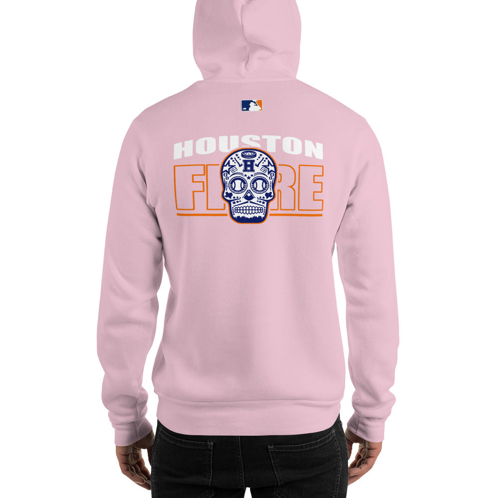 SUGAR SKULL HOUSTON FIRE Unisex Hoodie