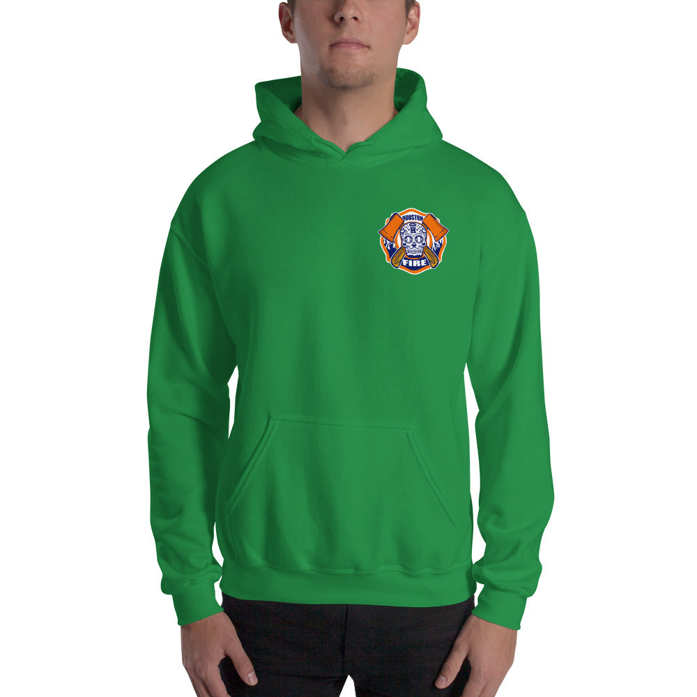 SUGAR SKULL HOUSTON FIRE Unisex Hoodie