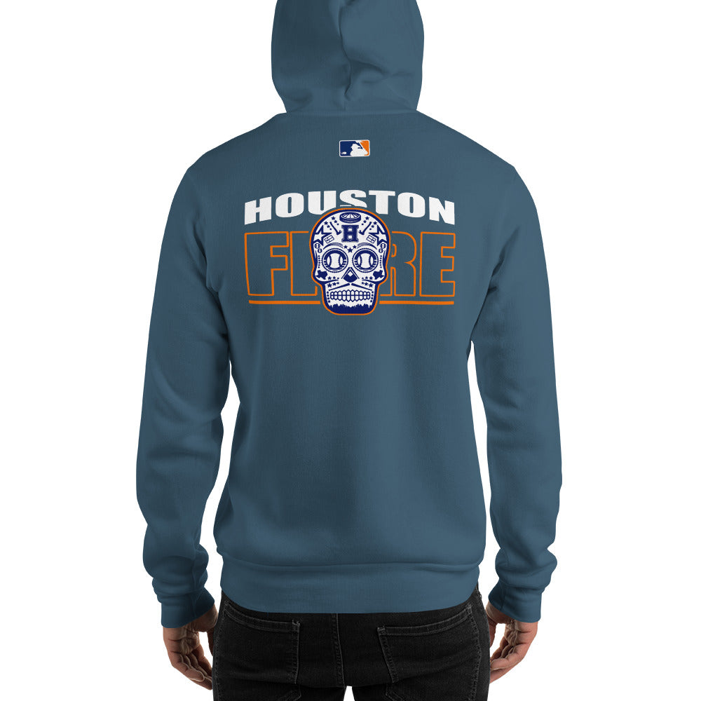 SUGAR SKULL HOUSTON FIRE Unisex Hoodie