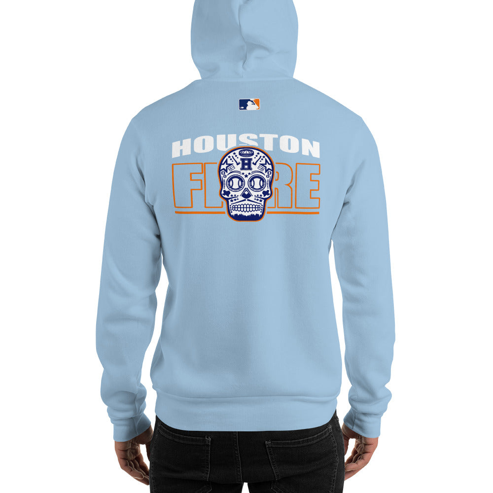 SUGAR SKULL HOUSTON FIRE Unisex Hoodie