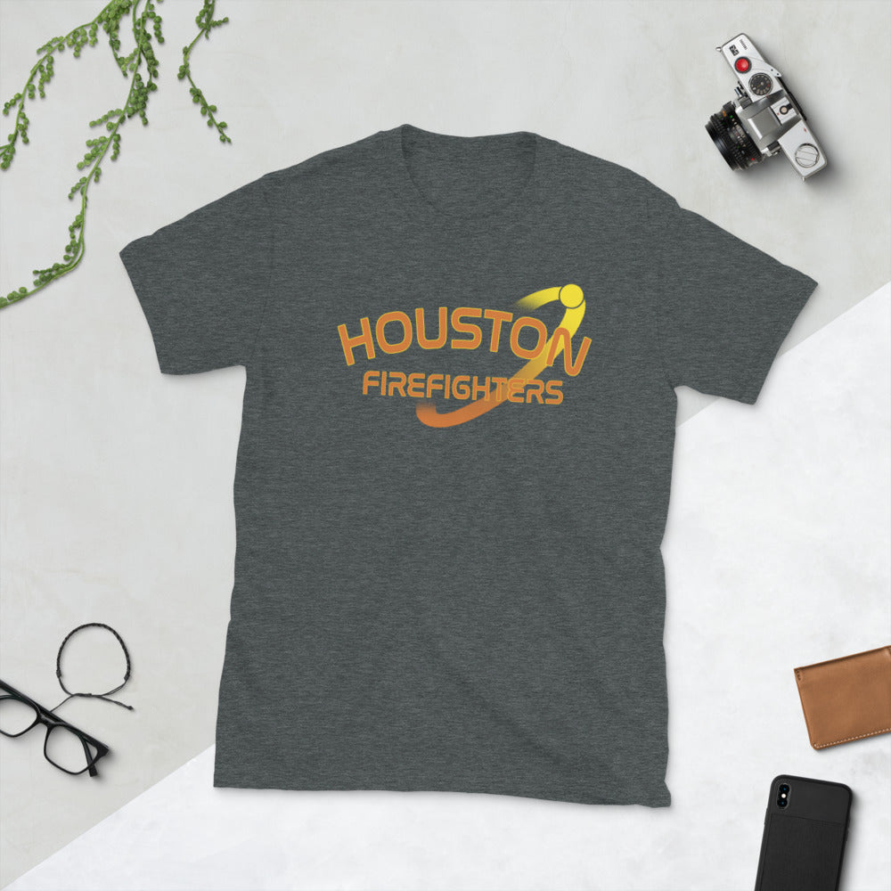 HOUSTON FIRE SPACE CITY THEMED ASTROS BASEBALL Short-Sleeve Unisex T-Shirt