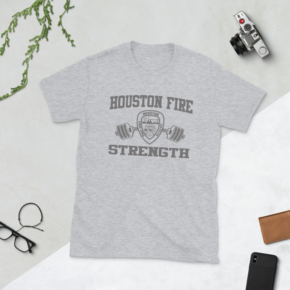 Short-Sleeve Unisex T-Shirt HOUSTON FIRE STRENGTH