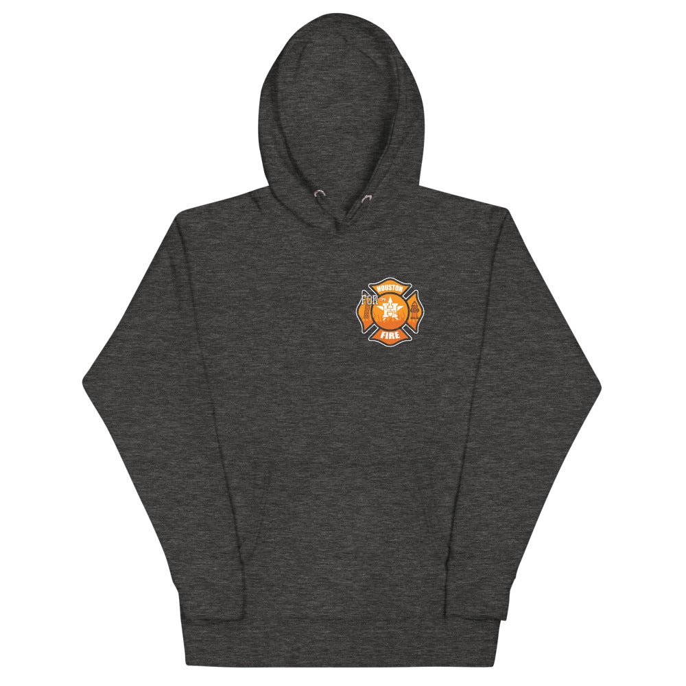 Houston fire baseball themed Unisex Hoodie