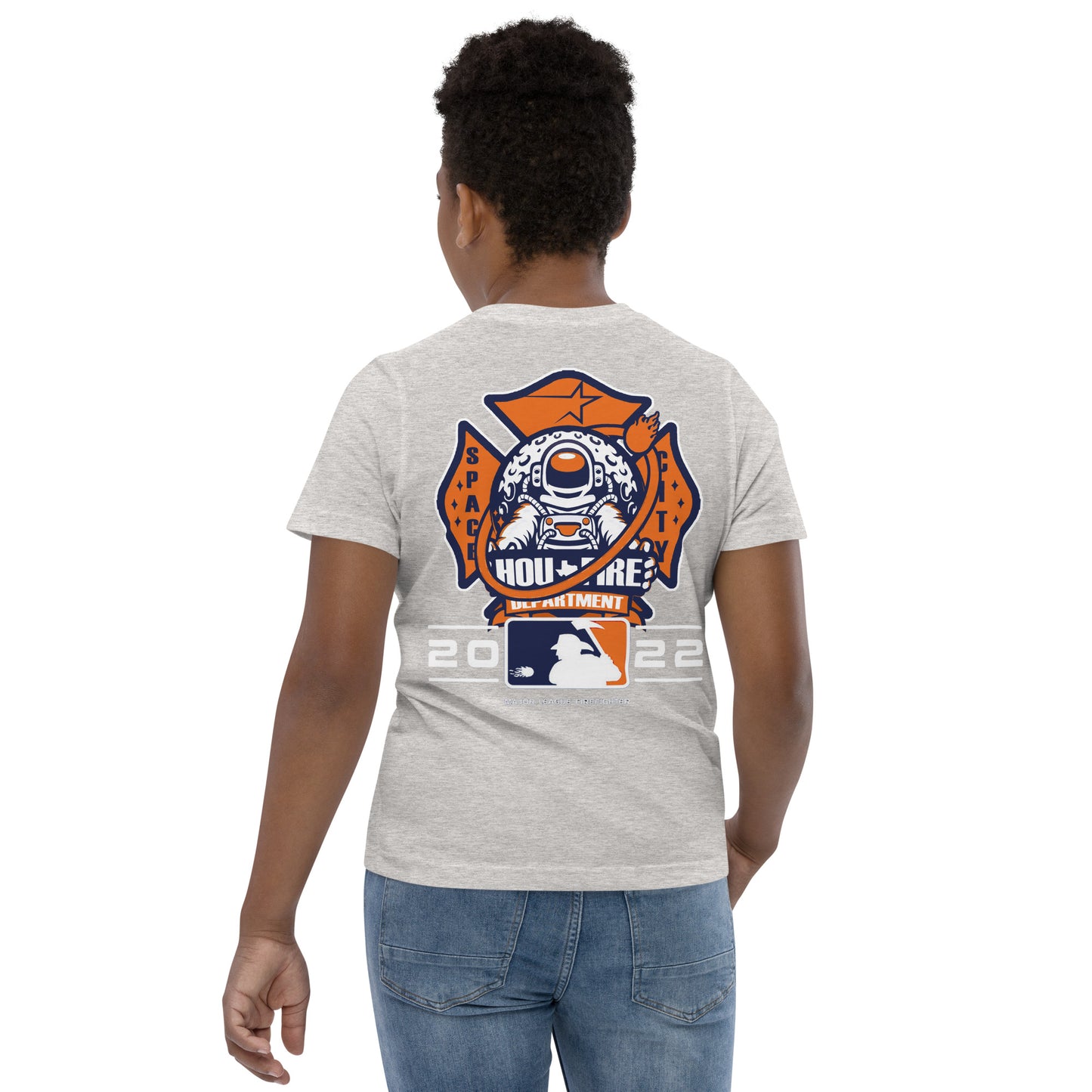 SPACE CITY HFD BASEBALL Youth jersey t-shirt