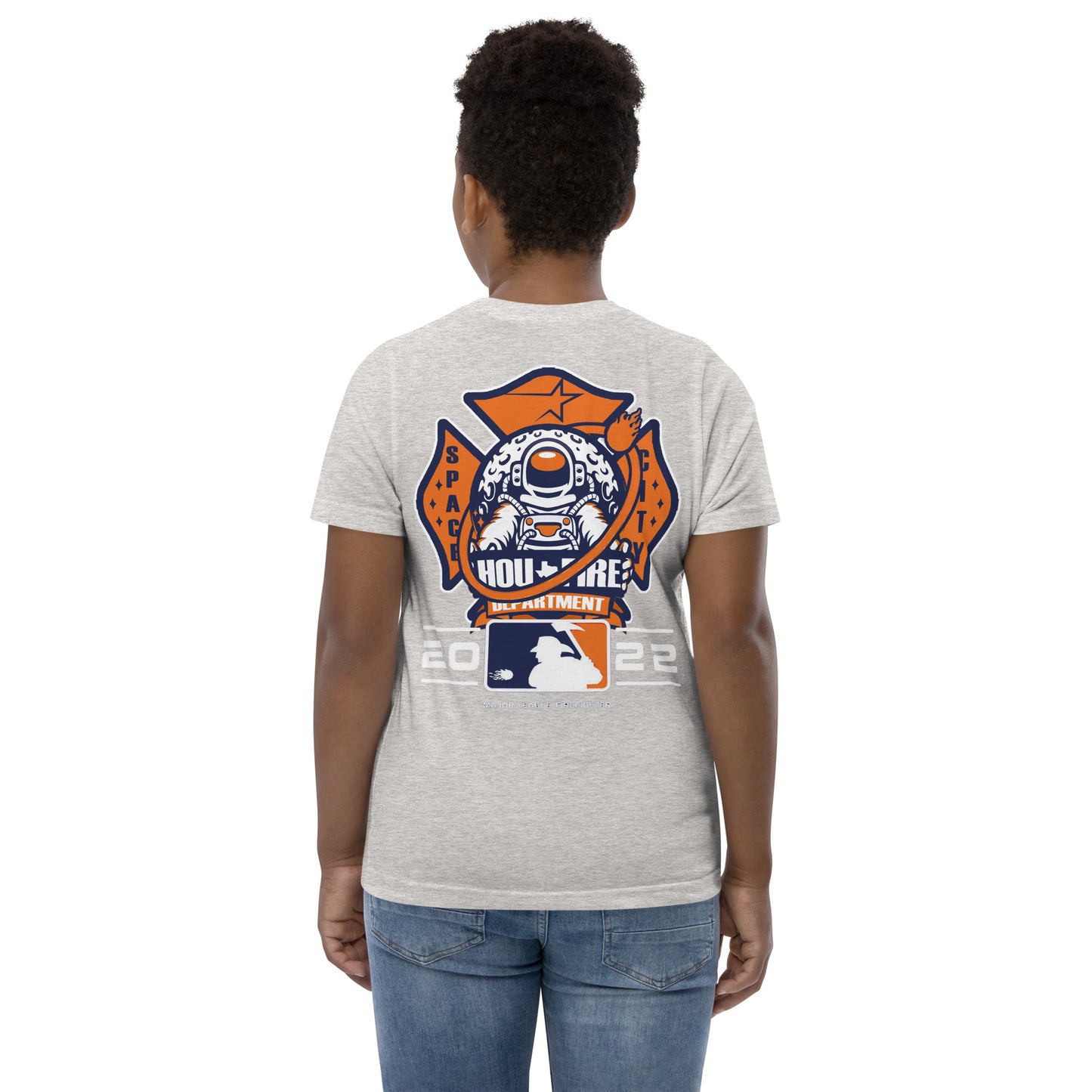 SPACE CITY HFD BASEBALL Youth jersey t-shirt